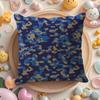 Classic Camo Pattern Cushion Cover Natural Linen Organic Fabric Double-Sided Printing Sofa Home Decor Gift Pillow Cover