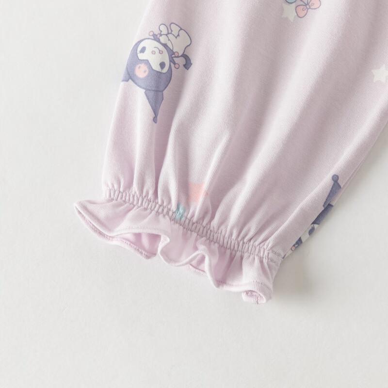 DaveBella Kuromi Girls' Two-Piece Pajama Set