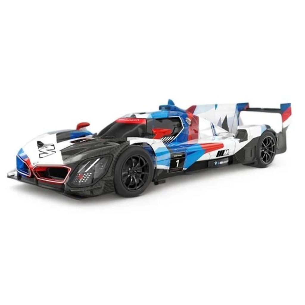 1/24 BMW M Hybrid V8 Super Racing Metal Die Casting Alloy Car Model Sound & Light Classic Trendy Collectible Ornaments Gift Boys