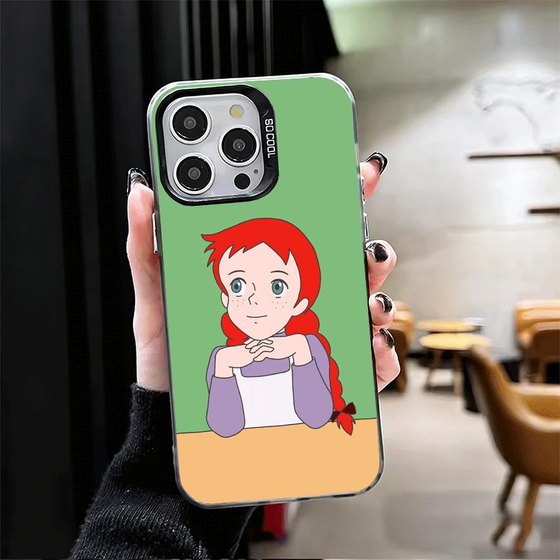 Anne Of Green Gables Shirley Soft Phone Case for iPhone 15 16 17 Pro Max 17Air 16E 14 Plus 13 12 Mini Shockproof Cover Back Shel