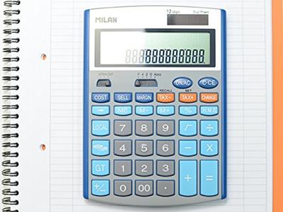 Kalkulator MILAN BL 153512B 12-cyfrowy