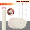 AC 110V 220V COB LED Strip Waterproof EU UK US Kit 3000K 4000K 6000K Garden Home Decor High Bright Flexible Ribbon Neon Light