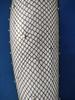 Black Fishnet Stockings with Star Accents - Sexy Silk Pantyhose
