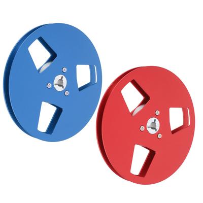 Reel To Reel Recorder Reel 1/4inch Screw 5 Inch Nab Open 3 Holes Sound Tape Empty Reel High Strength for Replacement