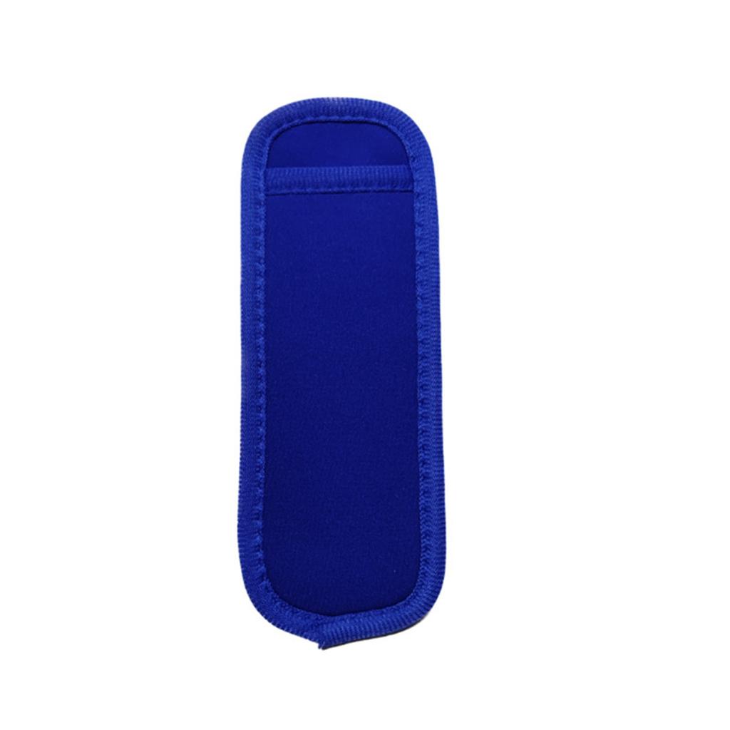 Ice Pops Neoprene Insulator Sleeves, Freezer Popsicle Holder Sleeves, Colorful Ice Sleeves Holder Bag, Reusable Washable Ice Popsicle