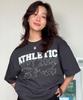 Yunibeoseugameonteu Dot Signed T-Shirt_Charcoal