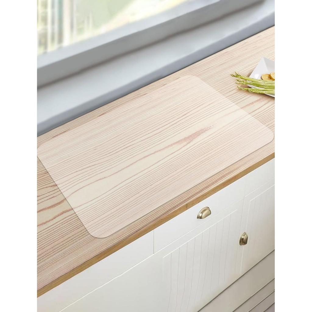 6080cm Silicone Mat Semi-transparent Heat Resistant 260C Cold -60C Non-slip Processing Washable Dishwasher Safe Workbench Kitchen Cooking Surface