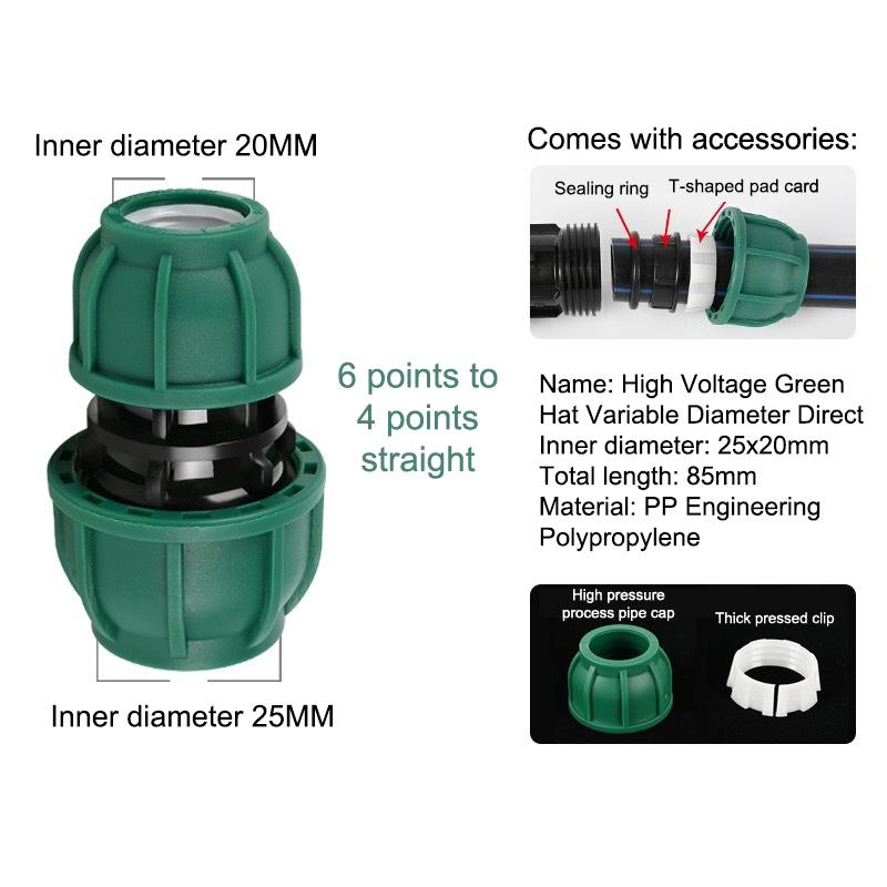 Pe Pipe Fittings Quick Connectors Tap Water Pipes Heatless Joints Valves Direct Elbows Tees And Pipe Fittings