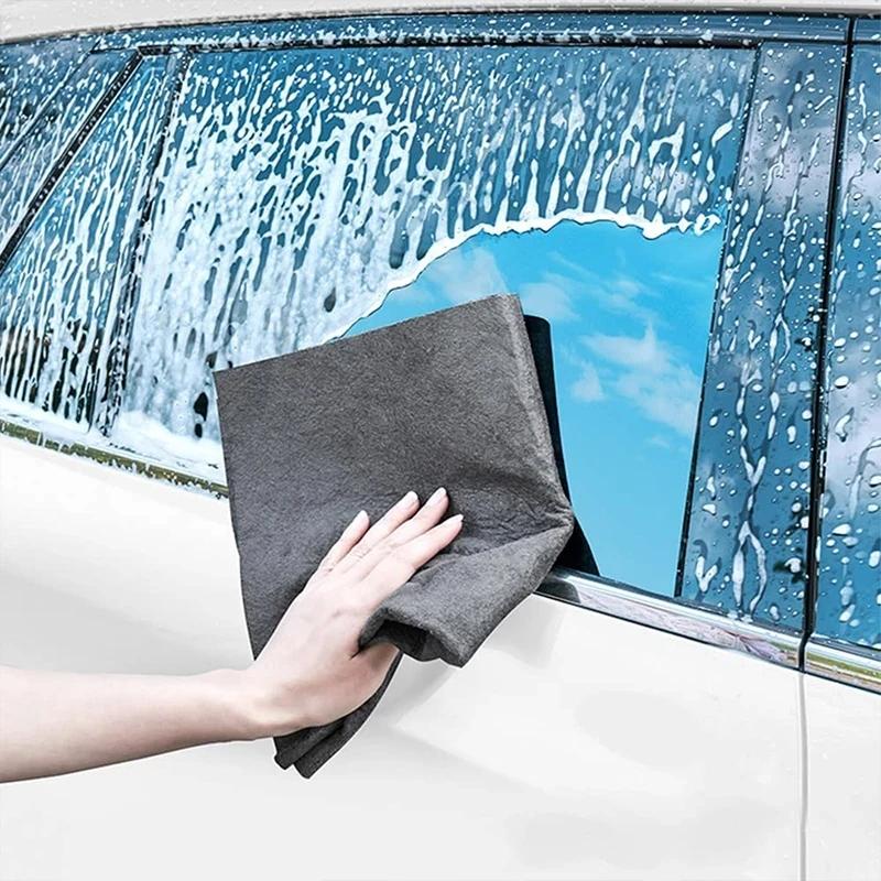 10 Pcs Reusable Microfiber Glass Windows Streak Free Reusable All Purpose Cleaning Cloth Thickened Magic Cleaning Glass Cloth