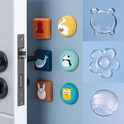 1PC Anti-Collision Door Stopper Pad Decorative Bumper Silicone Wall Protector Shock Absorber