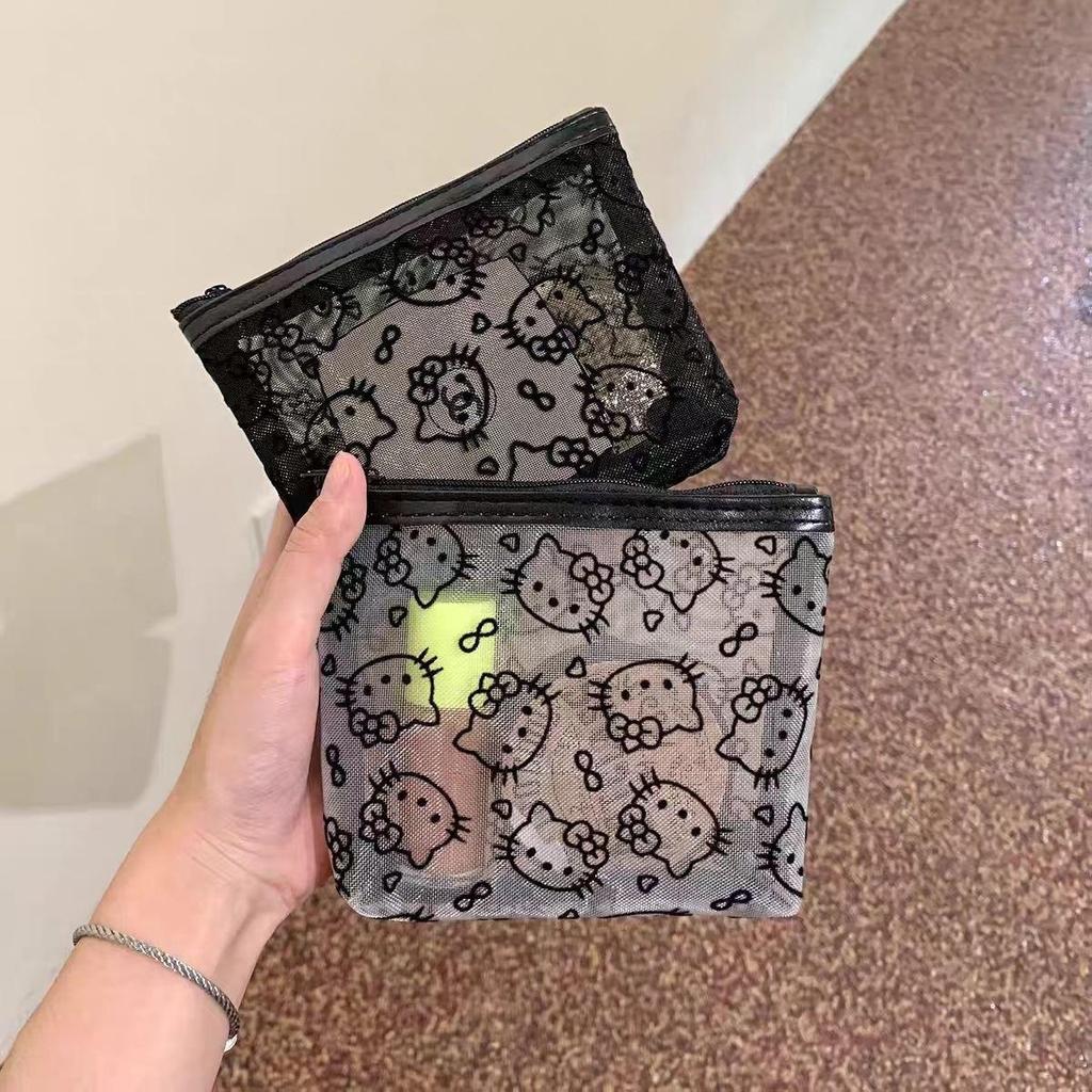 Tragbare Niedliche Kätzchen Make-up Tasche - Praktisch, Schmutzabweisend, Kleine Handtasche zur Aufbewahrung