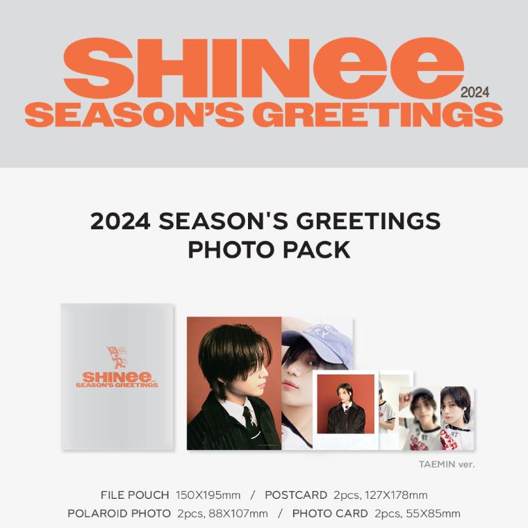 

Оформите предзаказ SMTOWN 2024 Season s Greetings Photo Pack SHINee ver.