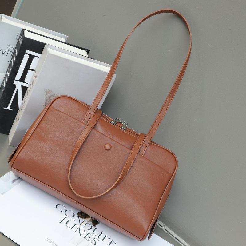 

Сумка-подушка из натуральной кожи, ретро-сумка на одно плечо, сумка для дальних поездок, большая вместимость, женская сумка Boston жёлтый