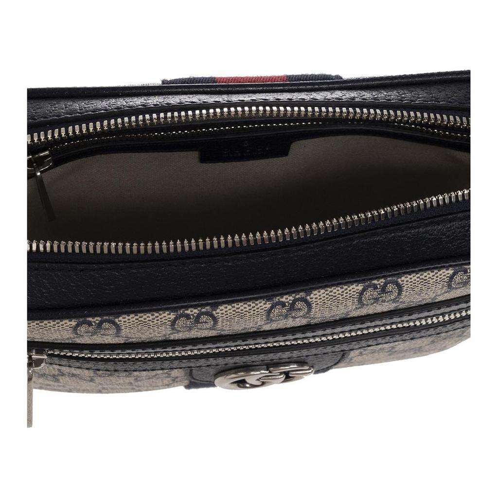 Gucci Ophidia GG Logo Canvas And Leather Trim Messenger Bag Men bags 547926-96IWN-4076