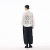 2025 Retro Jacquard Lace Lightweight Luxury Shirt - Spring/Autumn Loose, Versatile See-Through Top