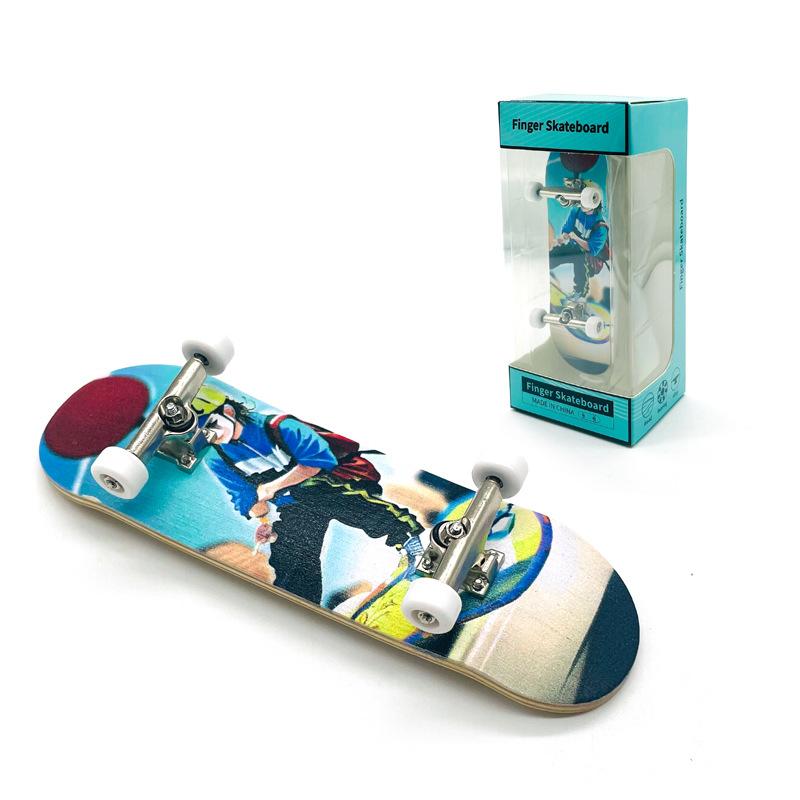 

Мини-скейтборд для мальчиков Фингерборд Новинки Игрушки Хобби Антистресс Сенсорные головоломки Игрушки Детские забавные подарки H12