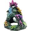 GSD Aquarium Colorful Coral Reef Set Fish Tank Decoration Mountain Ornament for Aquarium Environments Decor Accessories, Coral Mountain x 1, Aquatic