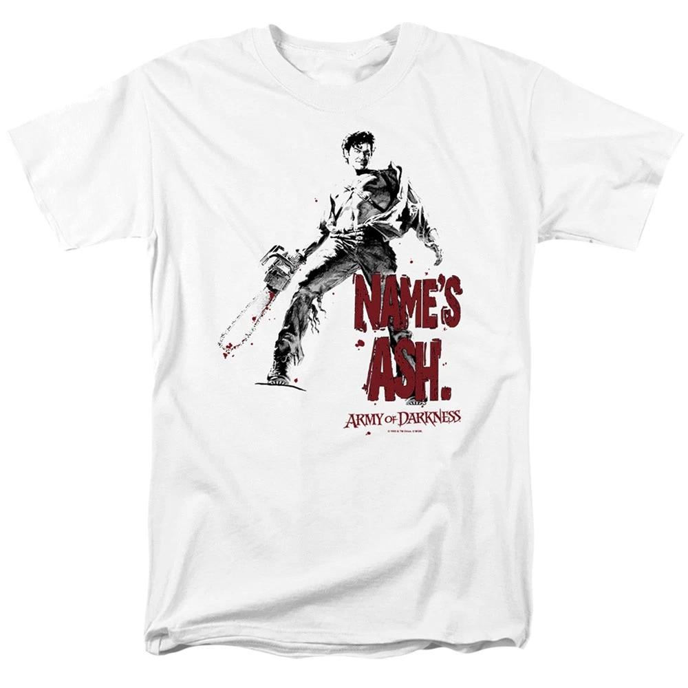 Army Of Darkness - Names Ash -  Unisex Short Sleeve Children s T-shirt - White 100
