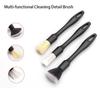 Hot Sale Soft Auto Interior Detail Brush Profession Car Cleaning Tool Multifunction Details Brush 3 Pcs Set Car Detailing Brush