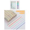 6pcs Super Soft Color Highlighter Marker Pen Set Morandi Pastel Colors Brush Tip for Drawing Paint