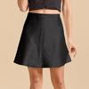 Women's Lace Satin Bustier Skirt Muscle Sense of Scratching Pattern Elastic Skirt Simple Fashion MINI Skirt Comfortable Elegant and Premium