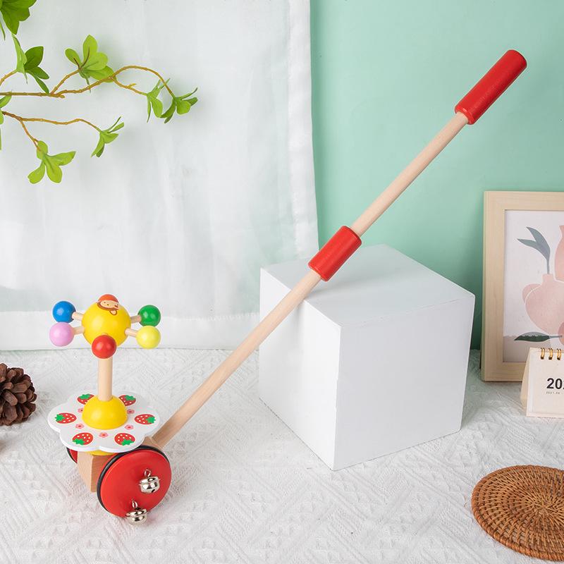 Kids' Single-Bar Walker Pushchair Toy for Learning To Walk