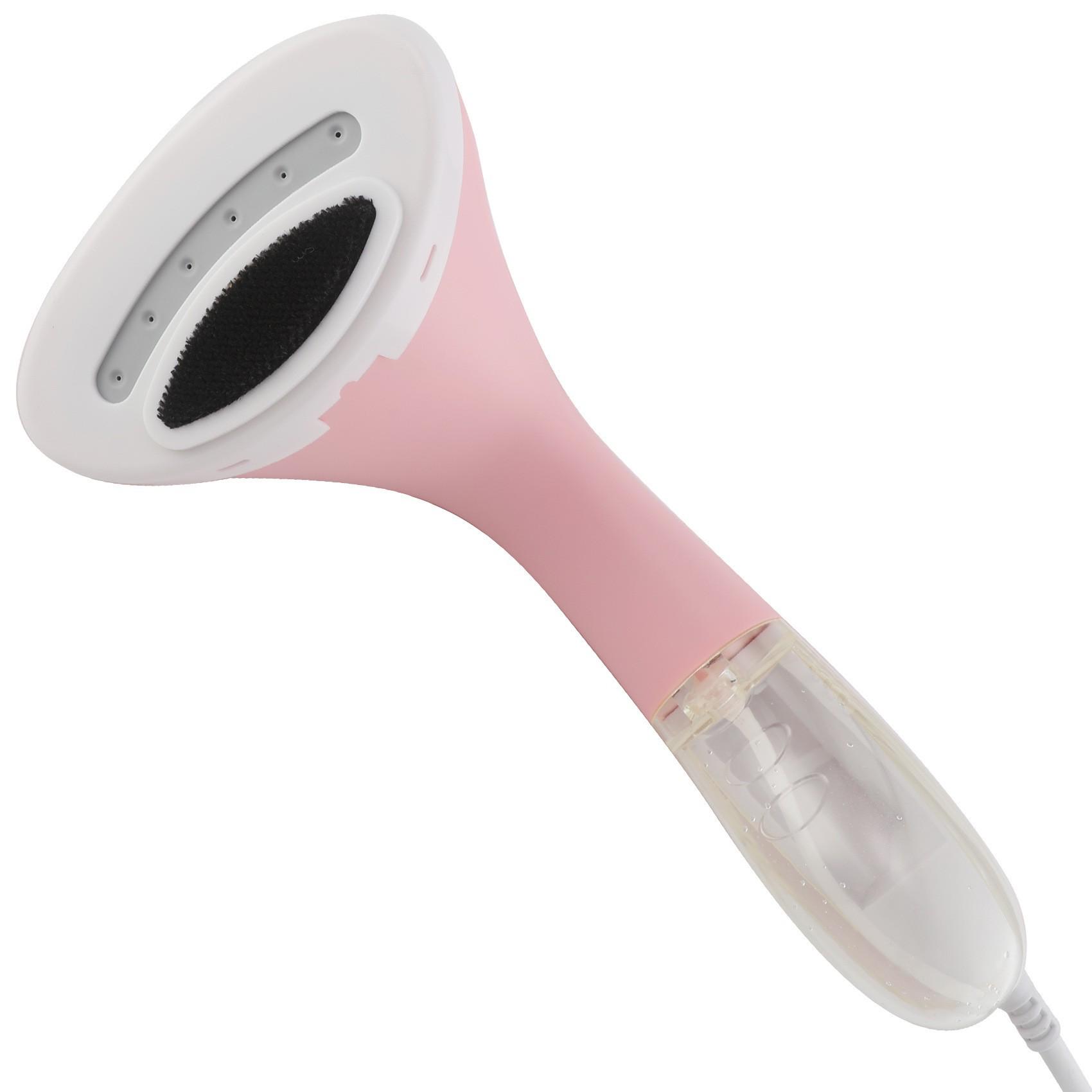

Handheld Mini Garment Steamer: Portable 1200W Electric Iron for Clothes EU plug (suitable for domestic) розовый