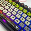 Doomsday Crossing Personalized Keycaps 125 Keys PBT+PC SAX Quad Translucent Pudding Keycaps for MX Switch Mechanical Keyboards