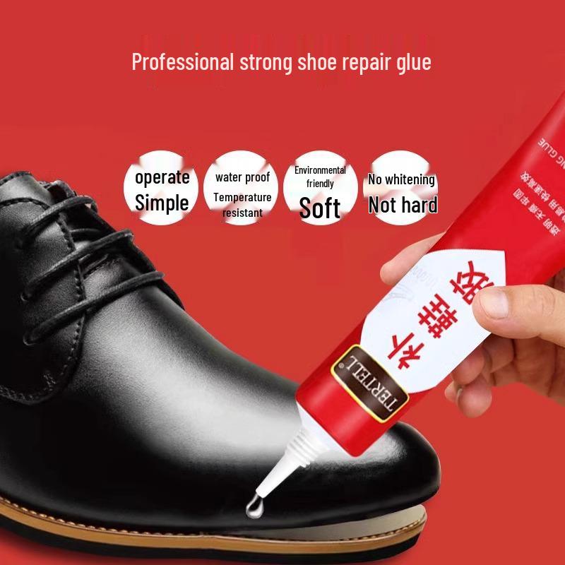 Cobbler's Strong, Flexible, Waterproof Shoe Glue for Leather and Sneakers