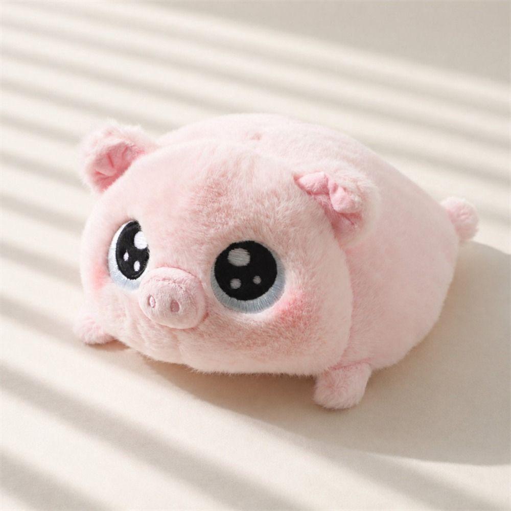 Cartoon Elephant Plush Toys Round Little White Dog Plush Toy Lovely Plush Piglet Doll  Xmas Gift