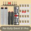 Fit For ( Eufy Omni S1 Pro / Omni S1) Vacuum Parts Main Roller Side Brush HEPA Filter Mop Cloth Dust Bag Replacement Accessories