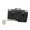 2PCS Micro Limit Switches Copper Conductor Silver Contact Hinge Roller Lever Switch NO+NC 250VAC