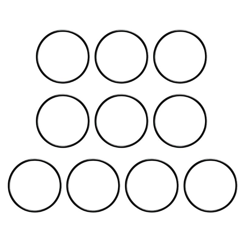 Pack of Swimming Pool Bulkhead O Rings Replacement Set 60mm Diameter Elastic Rubber Seal O Rings For Easy Installation