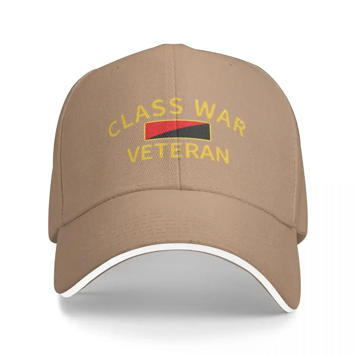 Class War Veteran Cap Fashion Casual Baseball Caps Adjustable Hat Hip Hop Summer Unisex Baseball Hats Customizable Polychromatic One Size