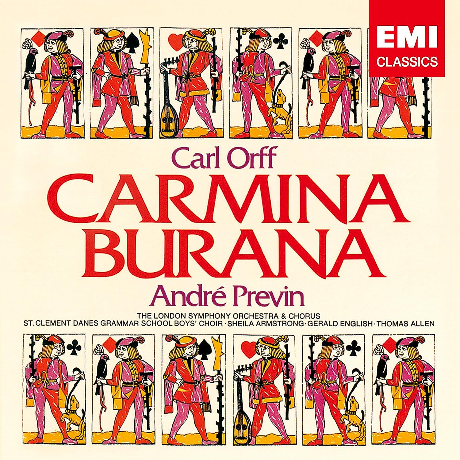 

CD PREVIN (ANDRE) - Orff: Carmina Burana TOCE14307 Japan ObiMusic Others Used
