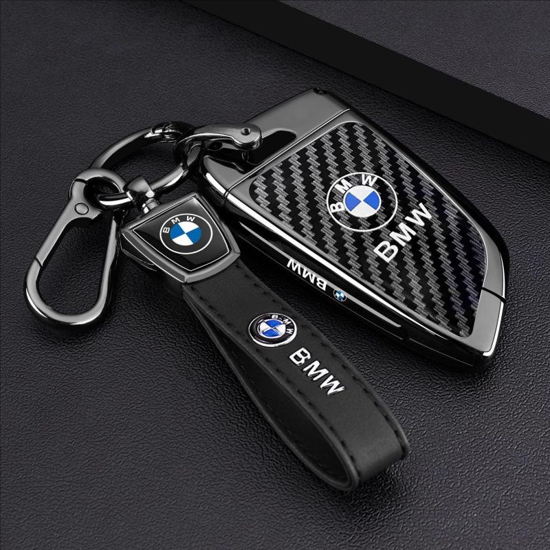 BMW Key Case for 3 Series 318i, 5 Series 520, i3, X1, X3, X5, X6, X7, Z4, and Old 7 Series 740.