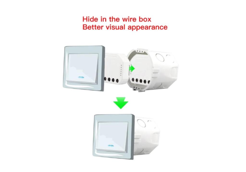 Zigbee Tuya Smart 123-Way Single-Live Wire Switch Relay