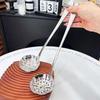 Stainless Steel Spoon Long Handle Soup Spoons For  Pot Scoops Colander Home Kitchen Tableware Cooking Essential Tools