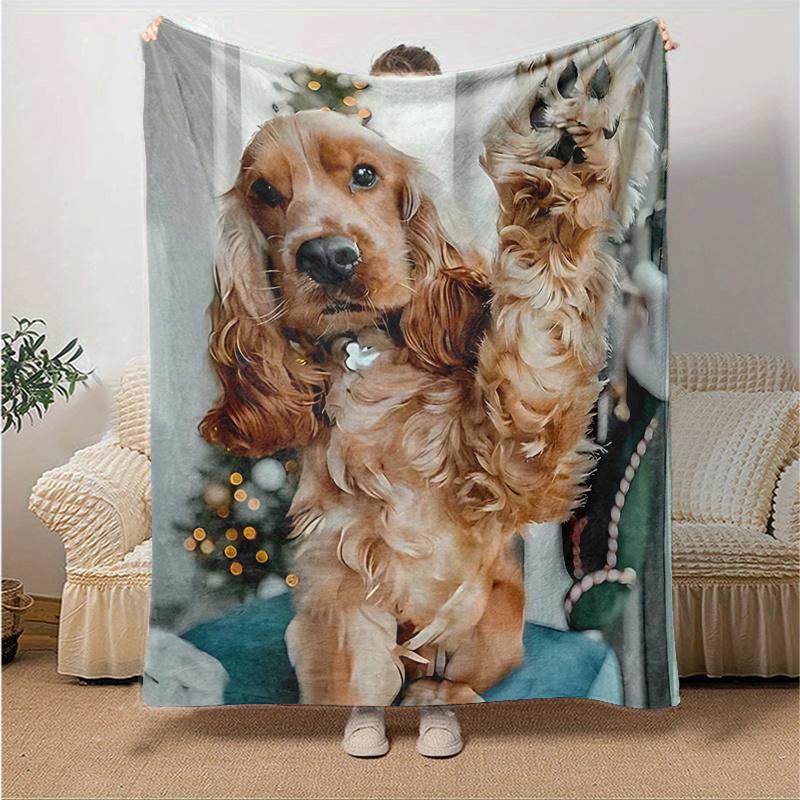 1pc Home Decor Lion Blanket Soft Throw for Sofa, Couch, Bed .W090