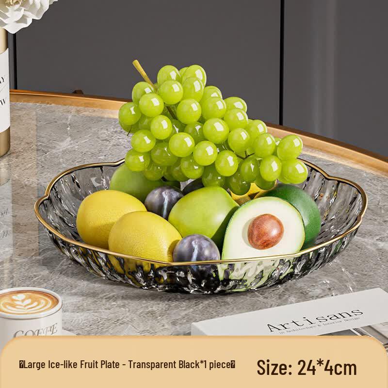 Qiwei Light Luxury Food Grade Plastic Fruit Plate