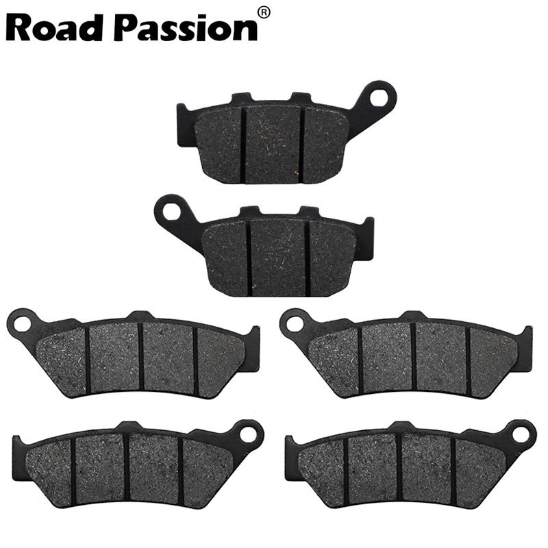 Road Passion Motorcycle Front & Rear Brake Pads For honda NT 650 NT650 NT650VW NT650VX NT650VY VW/VX/VY/V1 Deauville 1998-2001