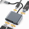 Customusb C To Usb C Hub HDMI-compatible and VGA Usb3.0 Multi Port  Adaptador Usb Hub