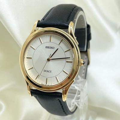 Kullanılmış [Çalışır Durumda] SEIKO Dolce Kuvars Saat 5E31-7A40