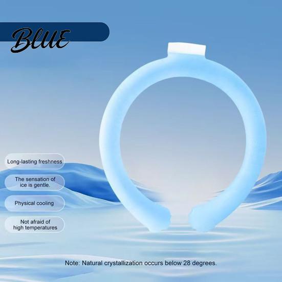 Leak-proof Cooling Tube Portable Neck Tub for Summer Lightweight Wearable Cooler