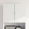 Vidaxl Wall Cabinet, White, 80X42.5X64 Cm, Wood-Based Material