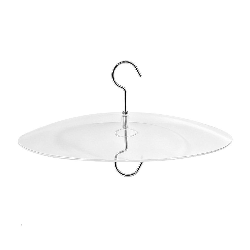 UV Protection Umbrella Bird Feeder Clear Dome Hanging Bird Feeder Baffle  Balcony Garden