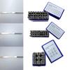 3mm Metal Stamping Tool Kit, Jewelry Making Jewelry Craft Stamping Engraving Embossing Professional Punch Set Aluminum