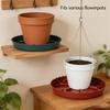S/M/L Y-shaped Flower Pot Tray Breathable Draining Prevents Root Rot Pots Trays Plant Water Catcher Drip Trays Flowerpot Saucers
