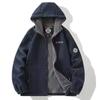 Oversized Fleece Fleece Jacket Hooded Warm Cross-border Oversized Jacket Top Couple Trend
