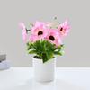 Thekenaufsteller Künstliche Blume Platzierung Topfpflanze Geschenk Kunstpflanze Blumenpott Party Dekoration